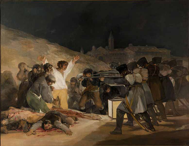 3 Maggio 1808, dipinto di Francisco Goya